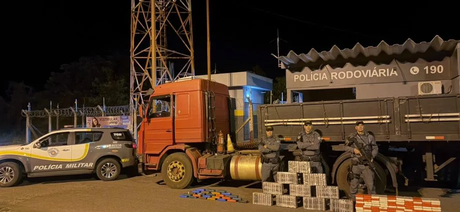 Apreensão de 246 kg de cocaína em caminhão no interior de SP