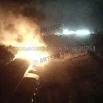 Incêndio Consome Carreta com 25 Toneladas de Herbicida em São Paulo