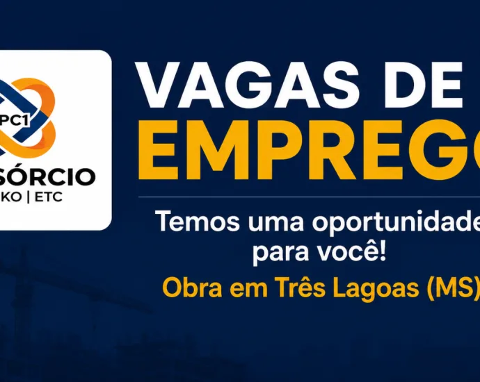 Consórcio Engeko abre seleção para vagas de trabalho em Três Lagoas