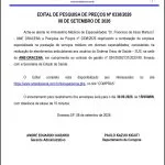 Edital de Pesquisa de Preços Nº 0338/2026 Publicado em Andradina