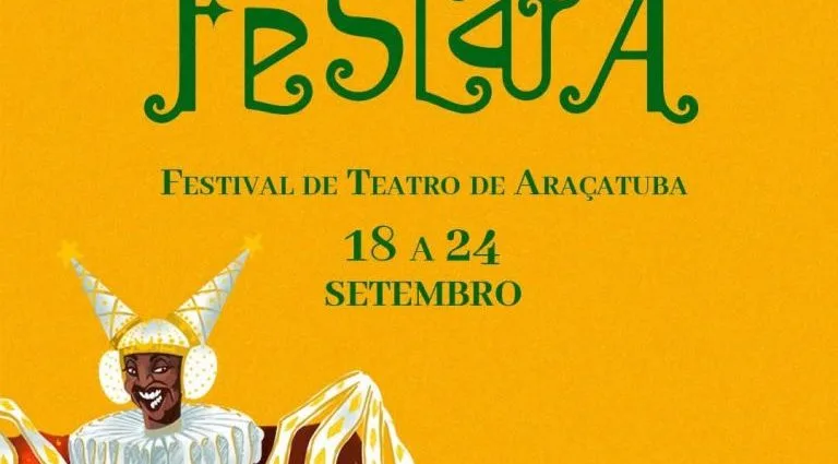 FESTARA 2026 oferece teatro gratuito em Araçatuba de 18 a 24 de setembro FESTARA 2026 oferece teatro gratuito em Araçatuba de 18 a 24 de setembro