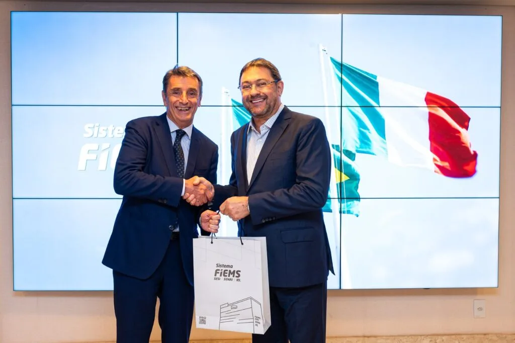 Fiems aproxima Mato Grosso do Sul da Itália e discute oportunidades de investimentos e internacionalização