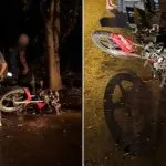 Motociclista sem CNH morre após acidente em Auriflama; filha de 12 anos ficou ferida