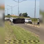 Motorista morre após fuga e capotamento com 25,1 kg de maconha em Catanduva