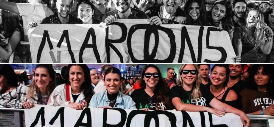 Grupo de amigos viaja de São José do Rio Preto ao Rio de Janeiro para shows do Maroon 5