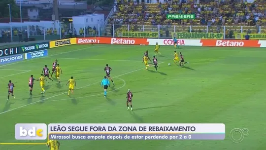 Mirassol reage após levar 2 a 0 e empata com o Vitória no Maião - Programa: Bom Dia Cidade – Rio Preto