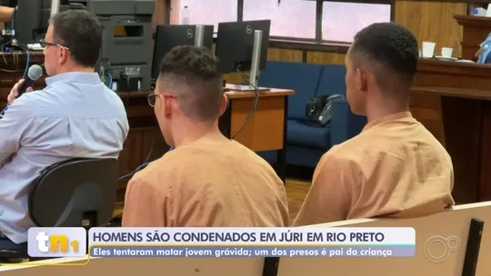Acusados de tentar matar jovem grávida esfaqueada são condenados em Rio Preto - Programa: TEM Notícias 1ª Edição – Rio Preto/Araçatuba