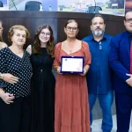 Luzia Rigo recebeu Diploma Mulher-Cidadã em Castilho