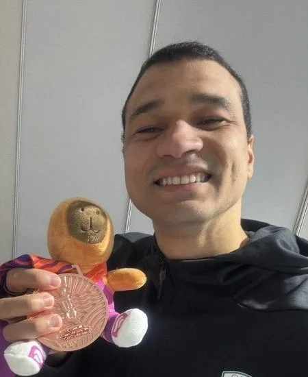 Marco Antônio conquista medalhas nos Jogos Sul-Americanos 2026