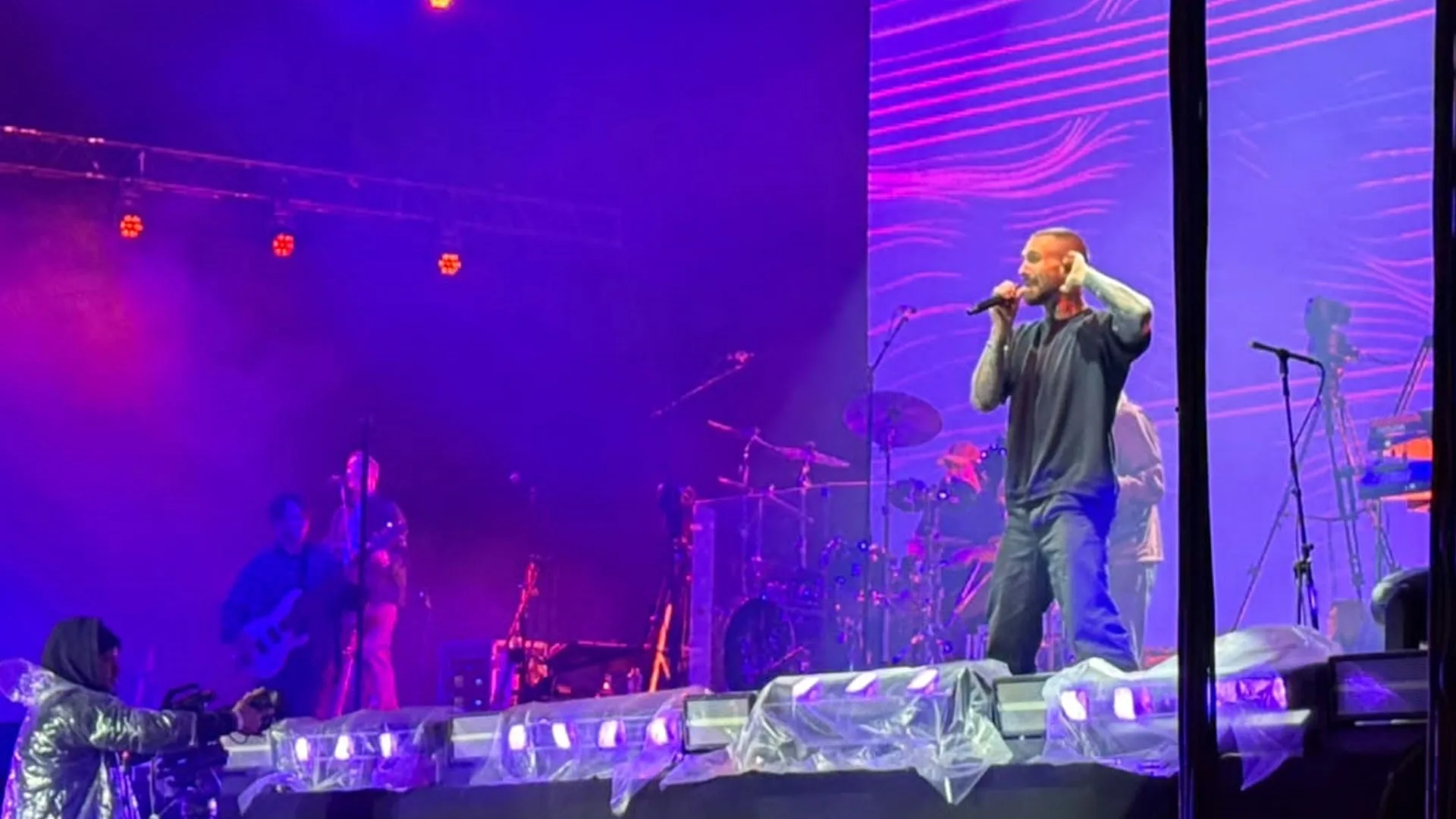 Maroon 5 inicia turnê brasileira com show inédito em São José do Rio Preto
