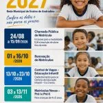Andradina define cronograma de matrículas para 2027