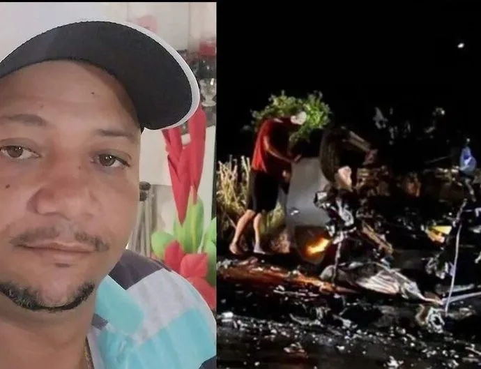 Motorista morre em acidente na BR-158 após colidir com caminhonete Motorista morre em acidente na BR-158 após colidir com caminhonete