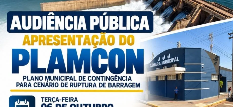 Audiência pública apresenta PLAMCON em Castilho no dia 6