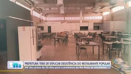 Prefeitura de Rio Preto terá de explicar desistência do restaurante popular ao MP