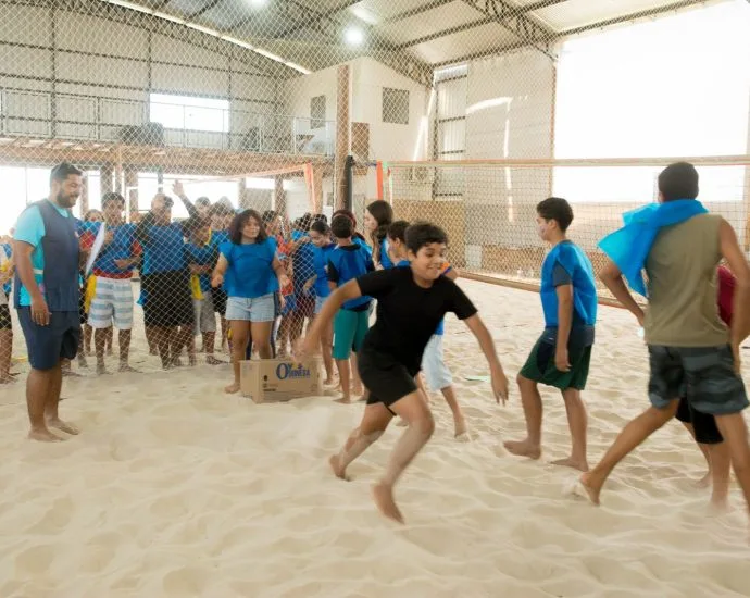 Gincana reúne cerca de 80 alunos em Água Clara Gincana reúne cerca de 80 alunos em Água Clara