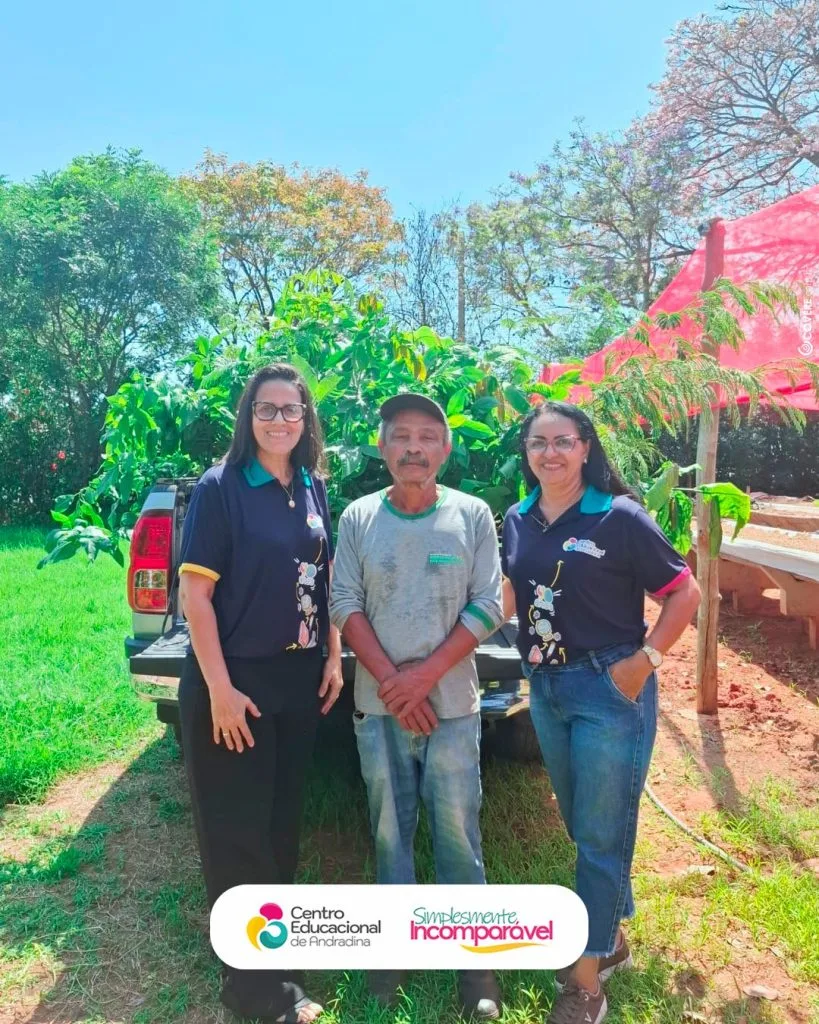 Alunos da Educação Infantil do CEA realizam plantio de mudas na Fazenda Guanabara em Andradina - foto 3