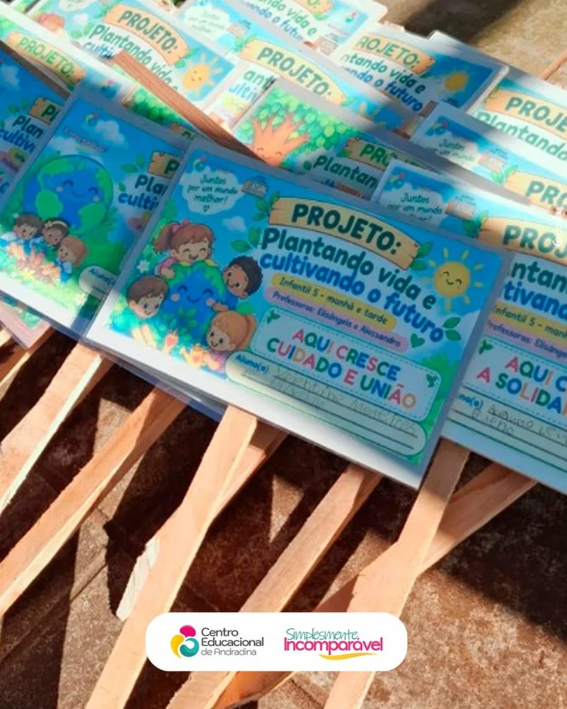 Alunos da Educação Infantil do CEA realizam plantio de mudas na Fazenda Guanabara em Andradina - foto 5