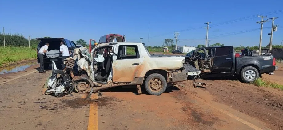 Acidente na BR-262 deixa duas pessoas mortas em Ribas do Rio Pardo