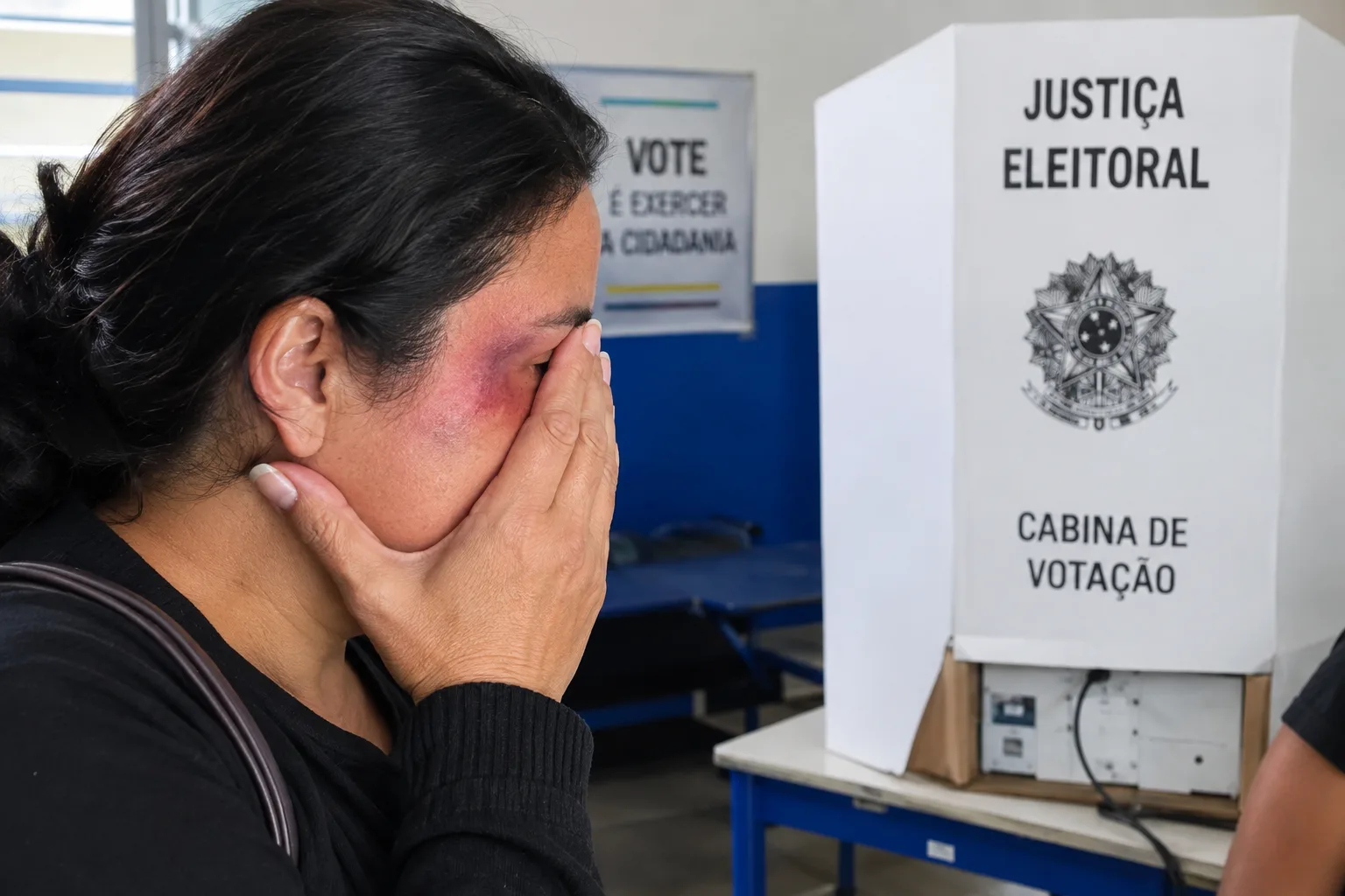 Mulher relata três tapas do sobrinho antes de votar em Três Lagoas