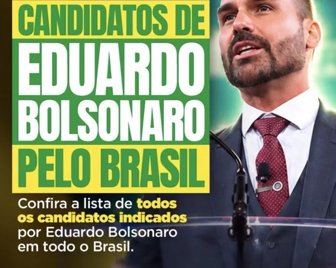 Eduardo Bolsonaro apoia Coronel David para deputado estadual em MS