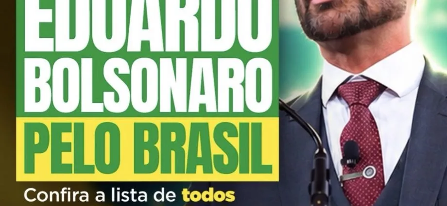 Eduardo Bolsonaro apoia Coronel David para deputado estadual em MS