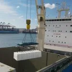 Suzano embarca 39,1 mil toneladas de celulose em 24 horas em Santos