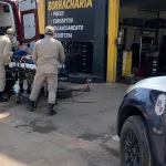 Três Lagoas: trabalhador fica ferido após golpe com barra de ferro