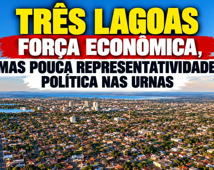 Três Lagoas elege um deputado estadual e fica sem representante federal