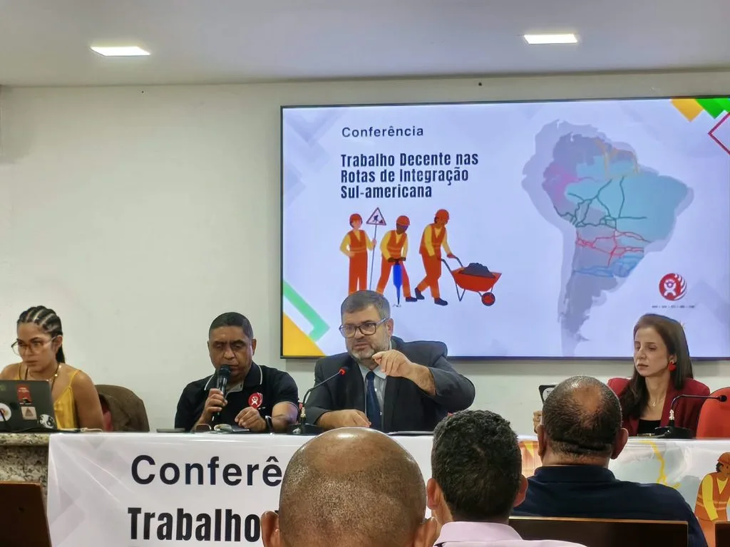 SINTIESPAV-MS participa de encontro nacional em Brasília sobre segurança do trabalho e integração sul-americana