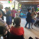Atividade musical no Asilo Betel em Castilho, em foto de arquivo publicada em 2023
