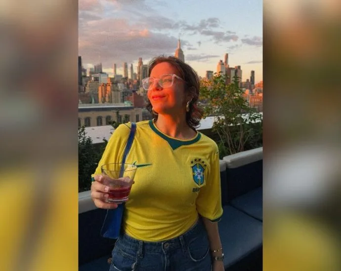 Brasileira de Fernandópolis vota pela 1ª vez em Nova York