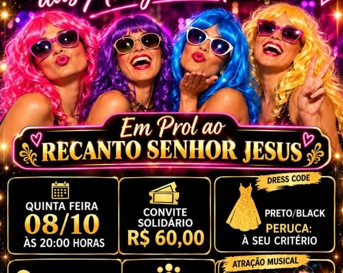 Noite Solidária das Amigas de Peruca será realizada em Andradina