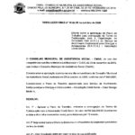 Resolução CMAS nº 18 sobre o plano de trabalho do acolhimento em Castilho