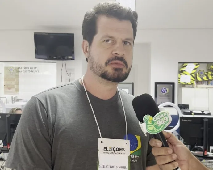 Votação em Três Lagoas ocorre com tranquilidade, diz juiz eleitoral